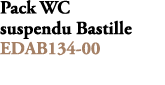 Pack WC suspendu Bastille EDAB134 00