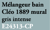 M langeur bain Cl o 1889 mural gris intense E24313 CP