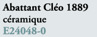 Abattant Cl o 1889 c ramique E24048 0