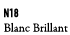 N18 Blanc Brillant