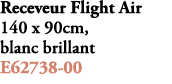 Receveur Flight Air 140 x 90cm, blanc brillant E62738 00 