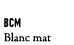 BCM Blanc mat