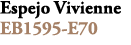 Espejo Vivienne EB1595 E70