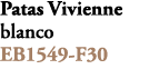 Patas Vivienne blanco EB1549 F30 
