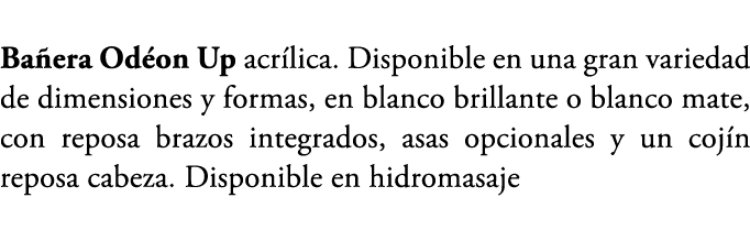 Ba era Od on Up acr lica. Disponible en una gran variedad de dimensiones y formas, en blanco brillante o blanco mate,...