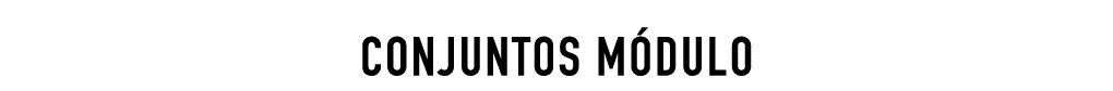 Conjuntos m dulo