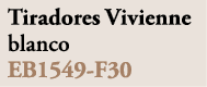 Tiradores Vivienne blanco EB1549 F30 