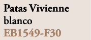 Patas Vivienne blanco EB1549 F30