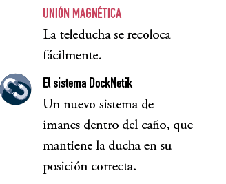 ￼,UNI N MAGN TICA La teleducha se recoloca f cilmente. El sistema DockNetik Un nuevo sistema de imanes dentro del ca ...