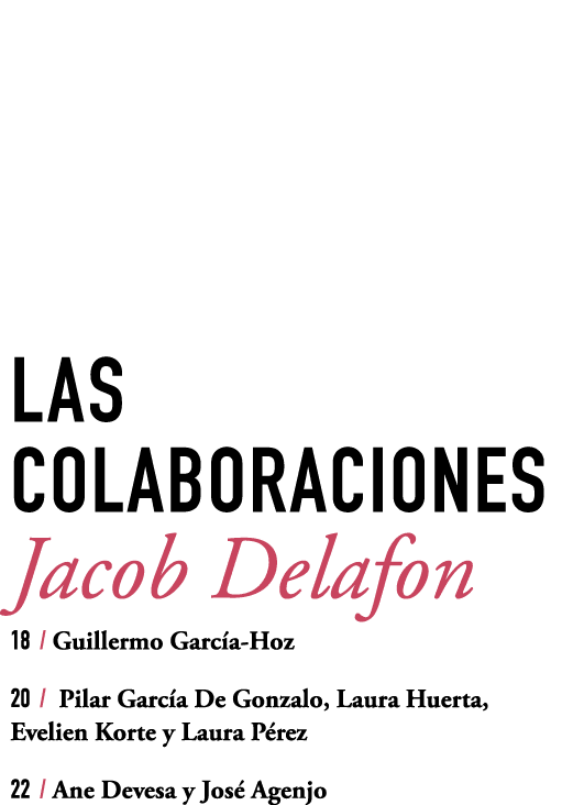 Las colaboraciones Jacob Delafon 18 / Guillermo Garc a Hoz 20 / Pilar Garc a De Gonzalo, Laura Huerta, Evelien Korte ...