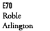 E70 Roble Arlington