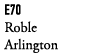 E70 Roble Arlington
