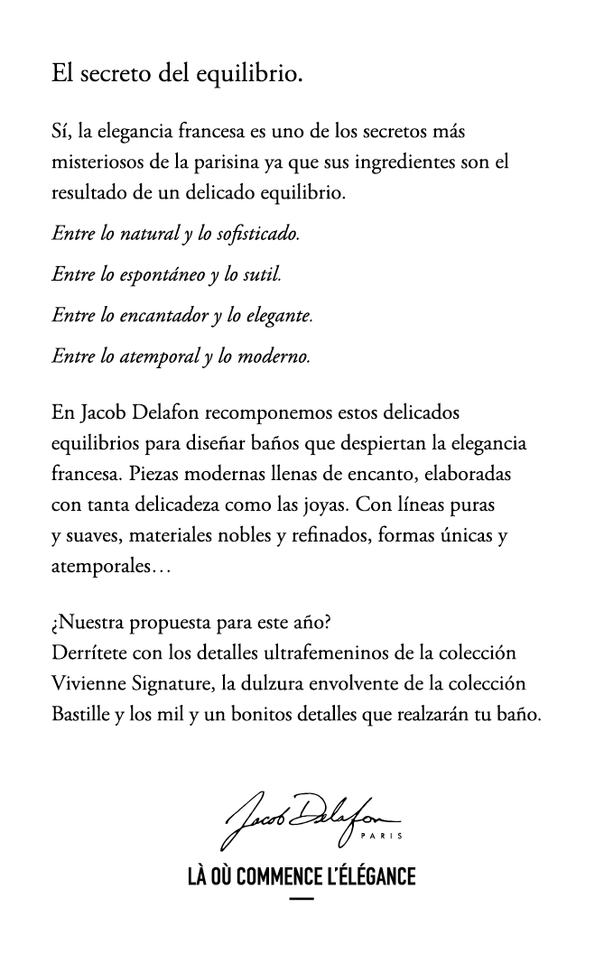 El secreto del equilibrio. S , la elegancia francesa es uno de los secretos m s misteriosos de la parisina ya que sus...