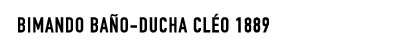 BIMANDO BA O DUCHA CL O 1889