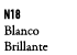 N18 Blanco Brillante