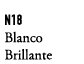N18 Blanco Brillante