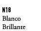N18 Blanco Brillante